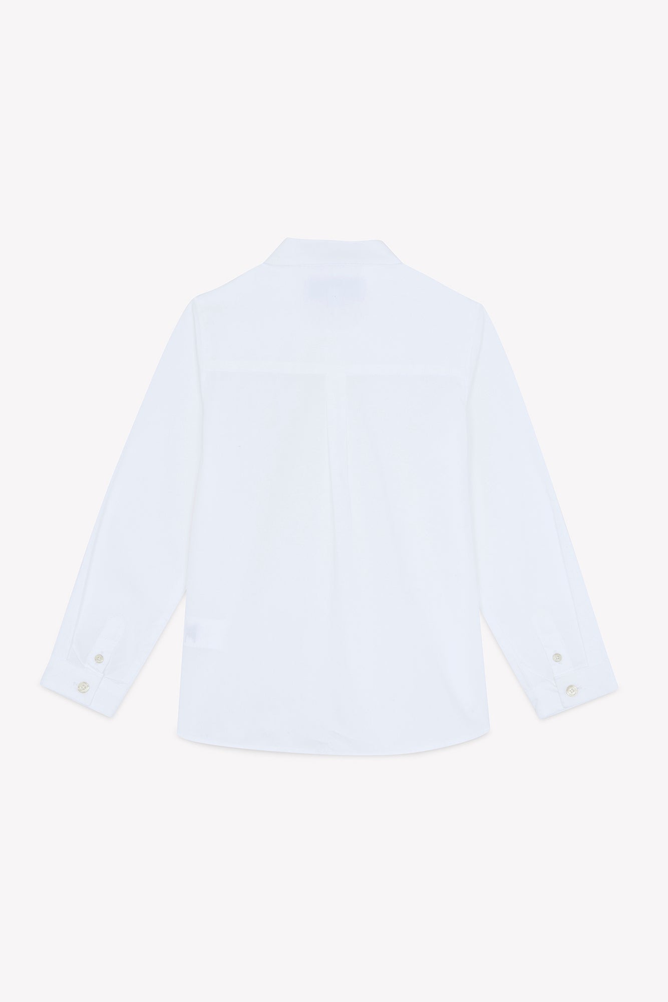 Shirt - White cotton Pleats religious