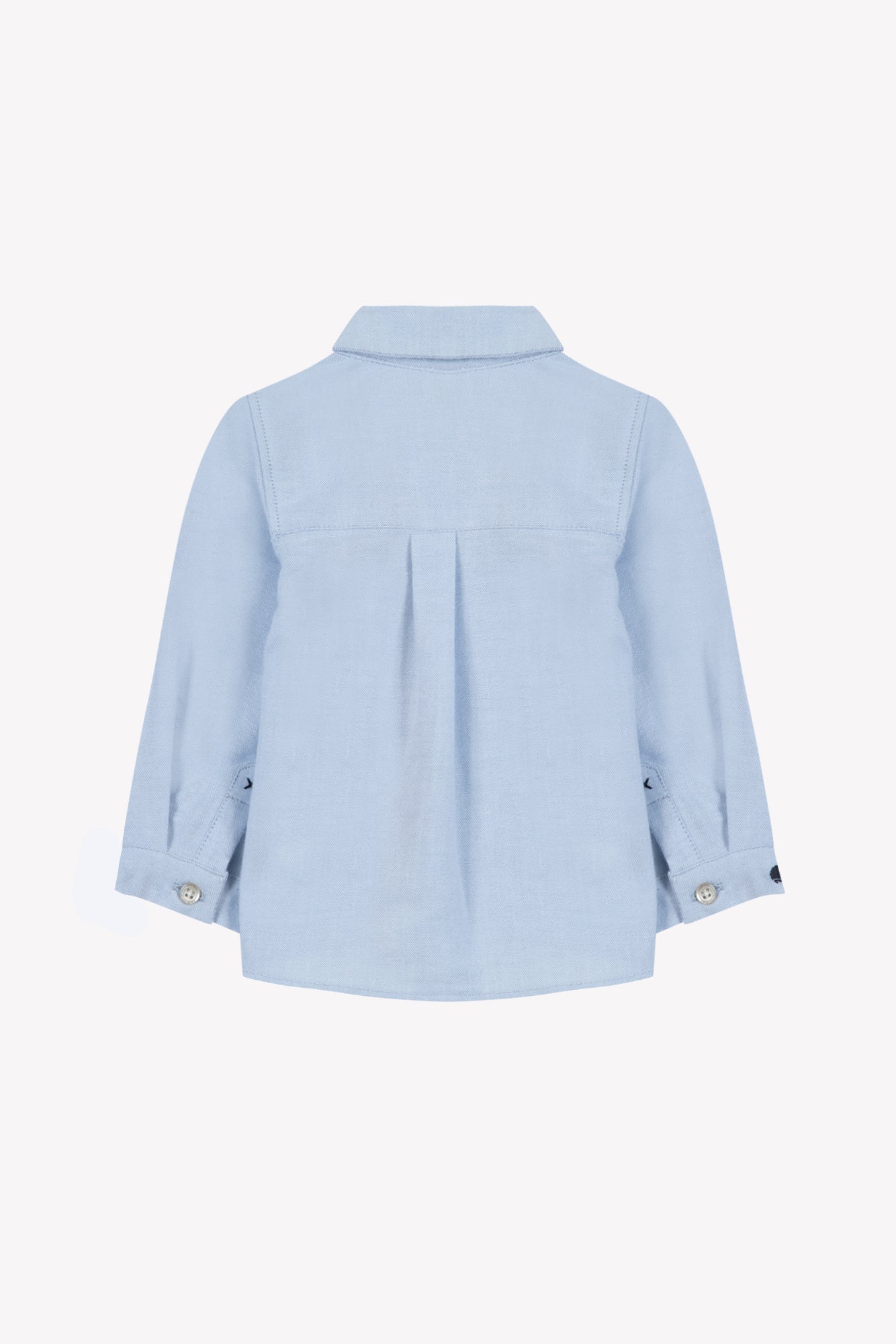 Shirt - Blue horizon Pointed collar Embrodery TC