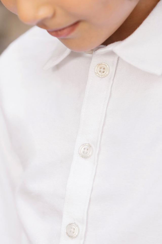 Shirt - Weiss Baumwolle - Image principale