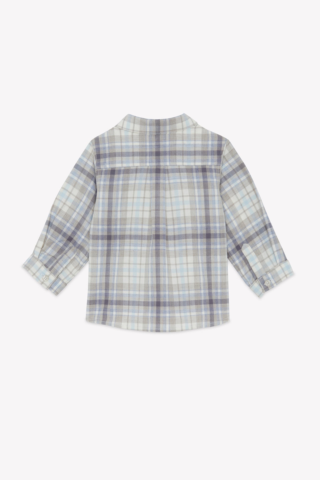 Chemise - Moka coton carreaux