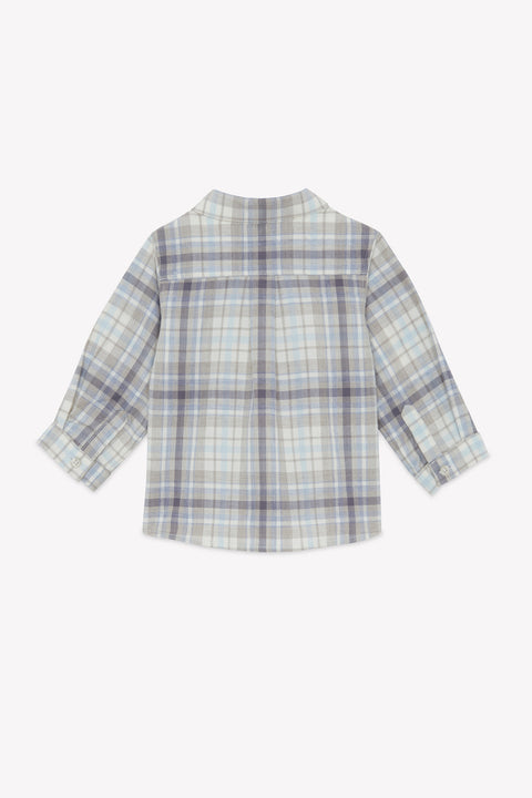 Chemise - Moka coton carreaux - Image principale