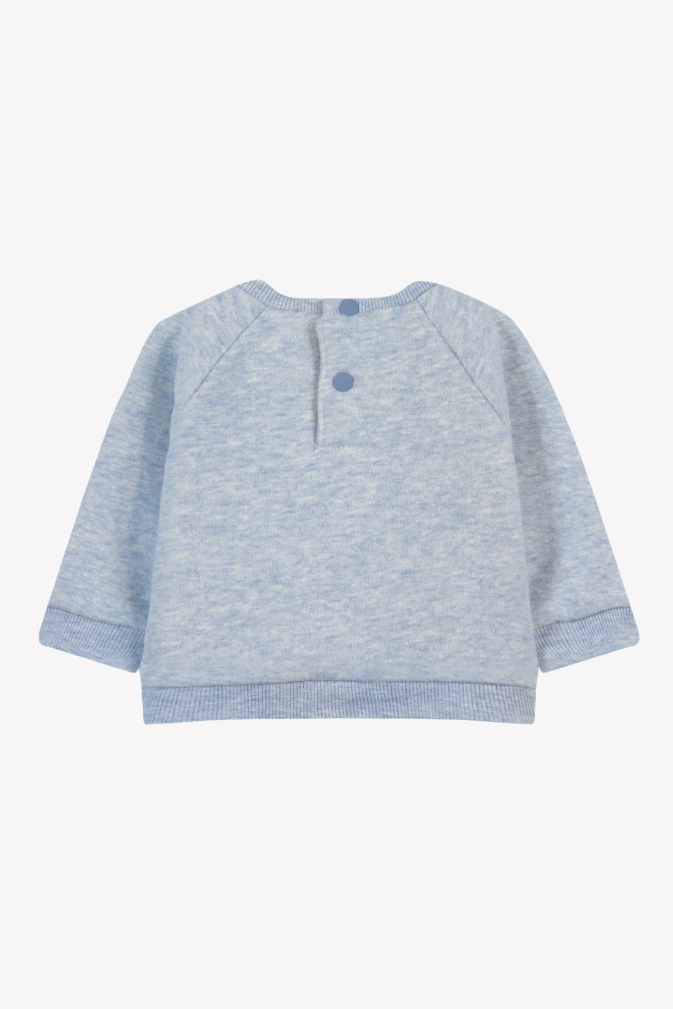 Maglia - Blu cotone con stampa cane orizzonte
