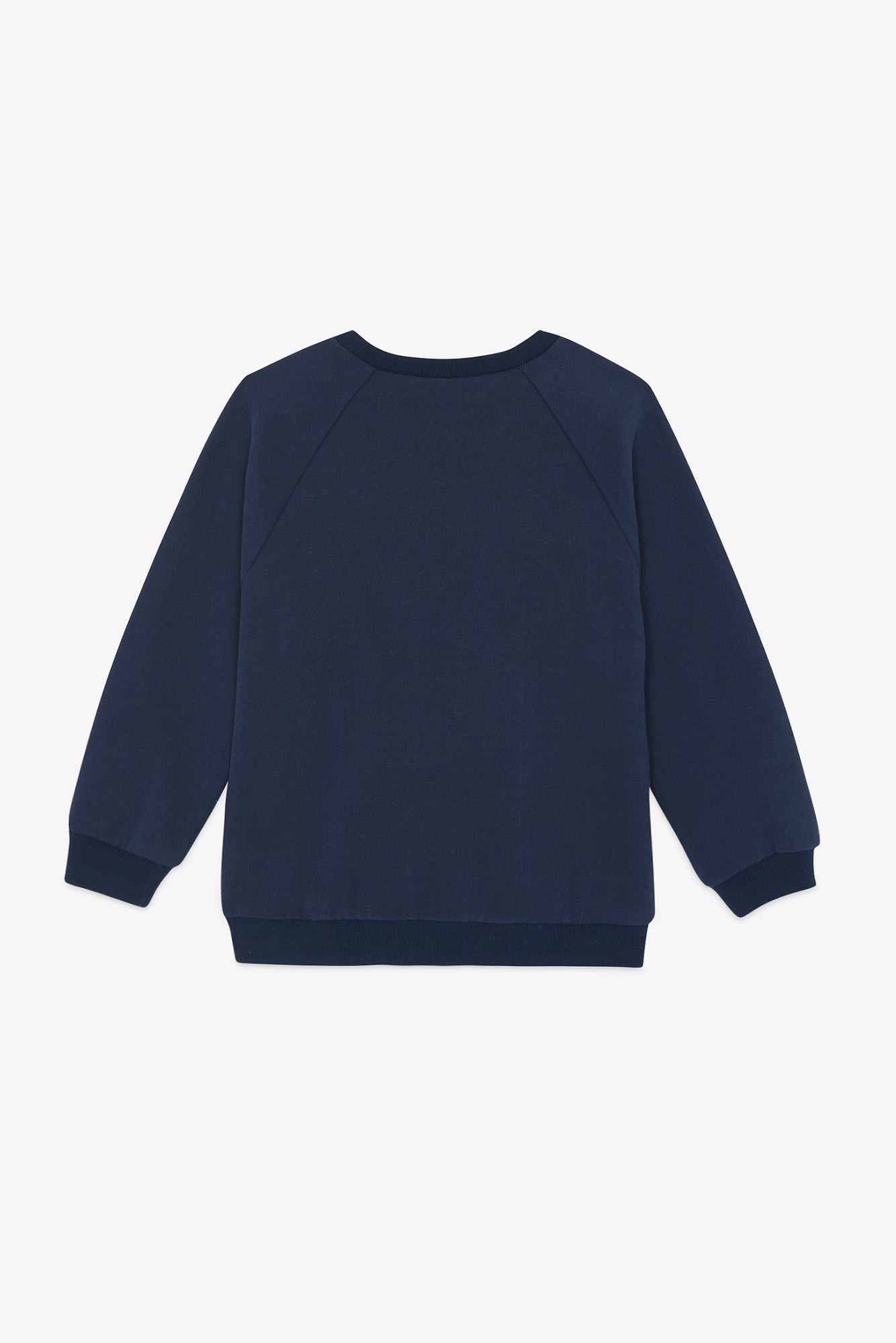 Maglia - Blu navy cotone Ricamo università di parigi