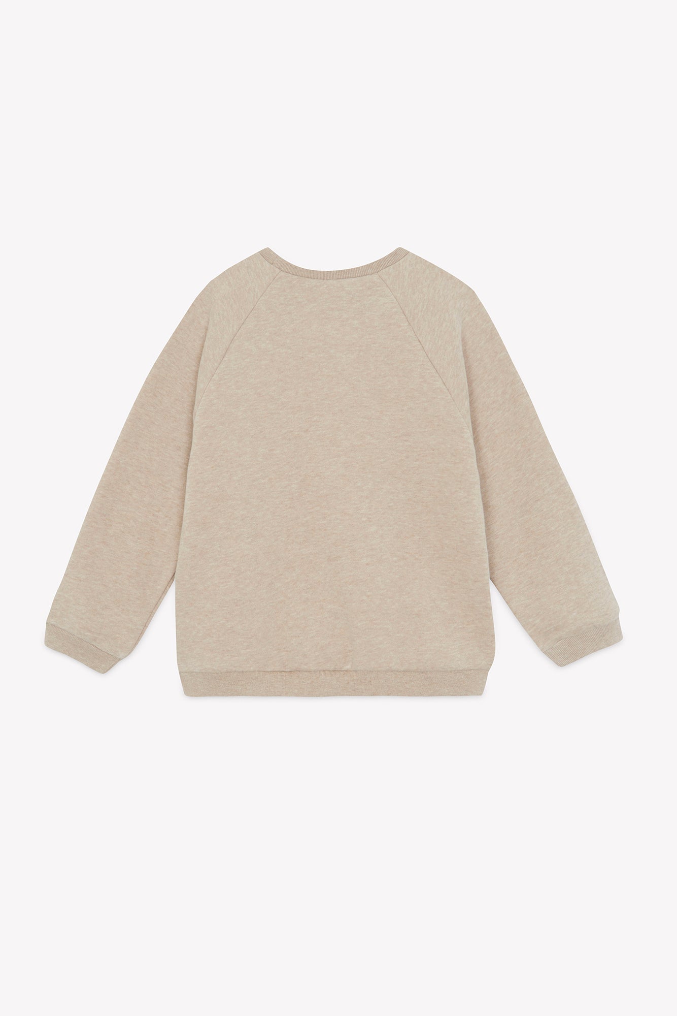 Maglia - Stampa cavaliere in cotone sabbia