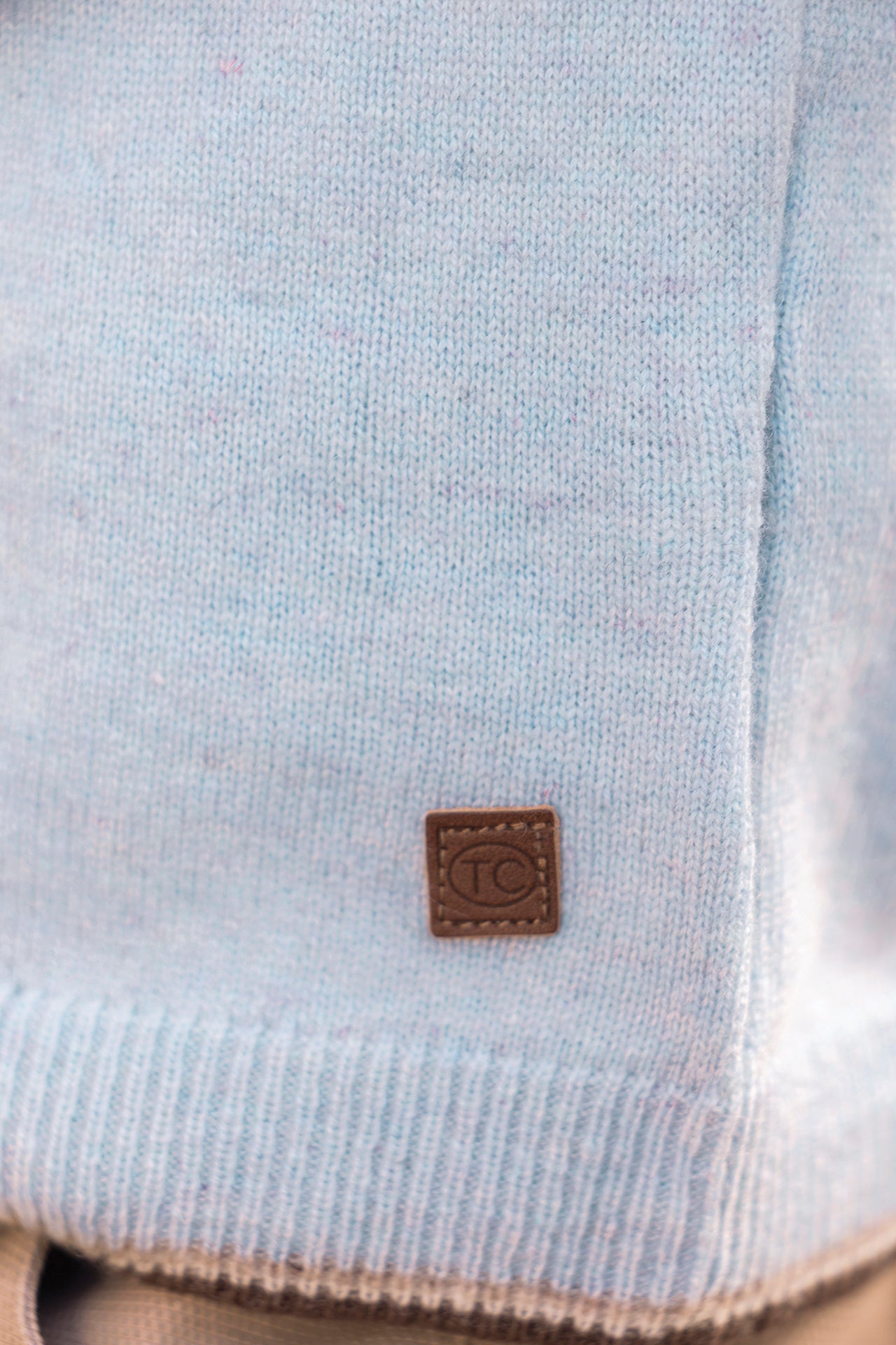 Cardigan - Blue horizon Wool to Hood