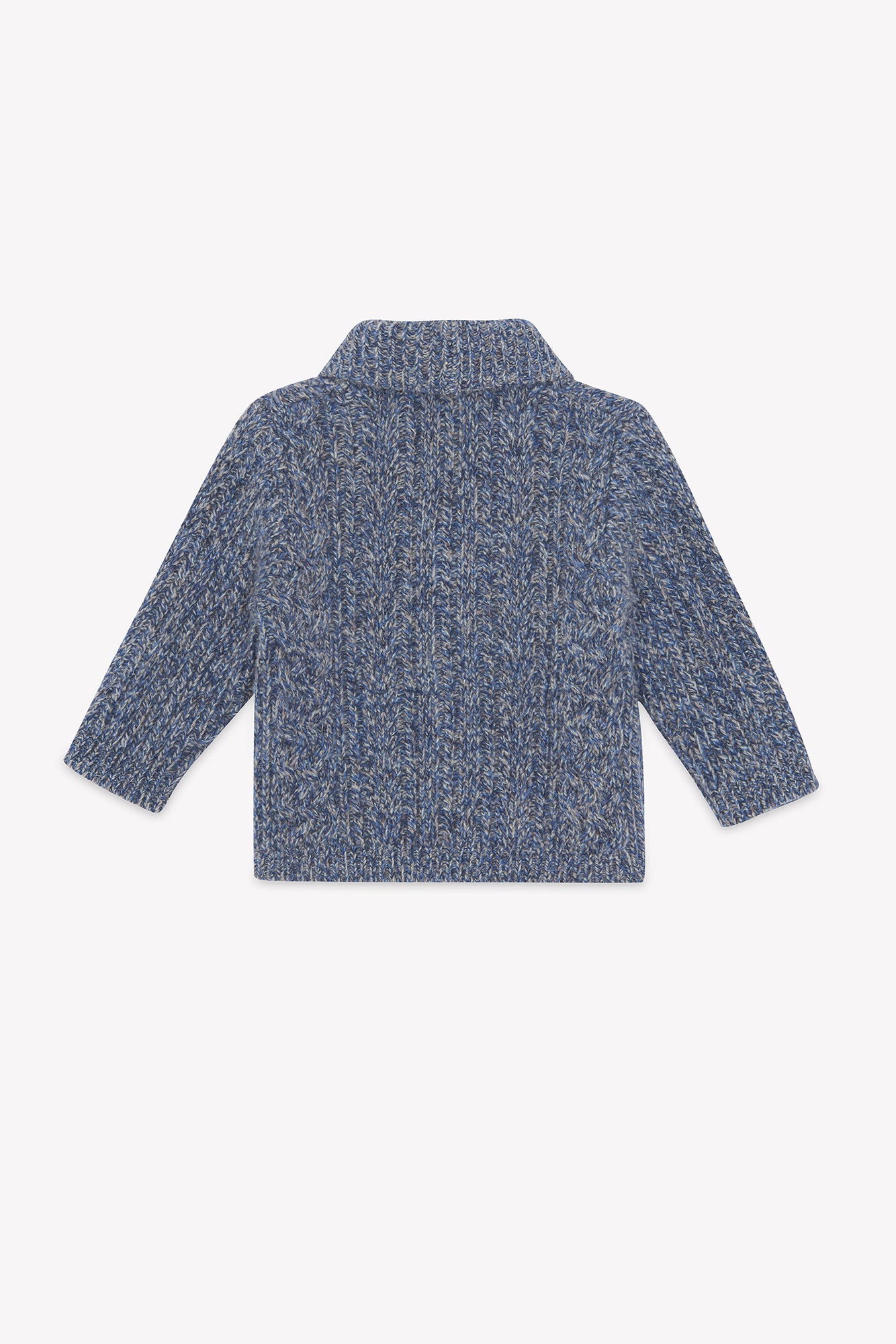 Cardigan - Indaco Lana Maglia contorto