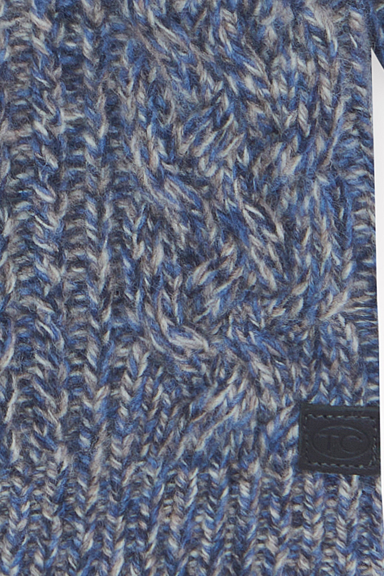 Cardigan - Indaco Lana Maglia contorto