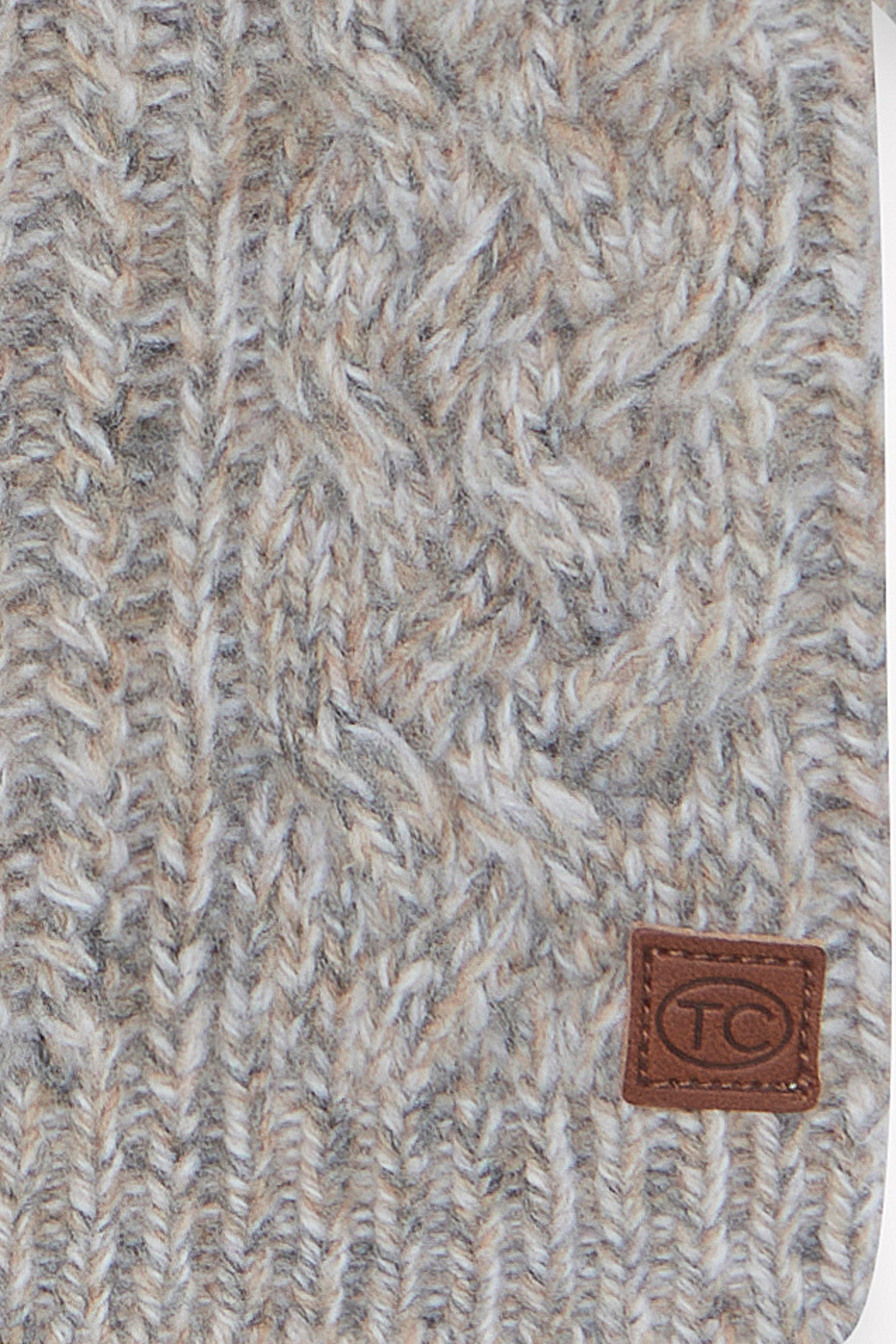 Cardigan - Moka Lana Maglia contorto