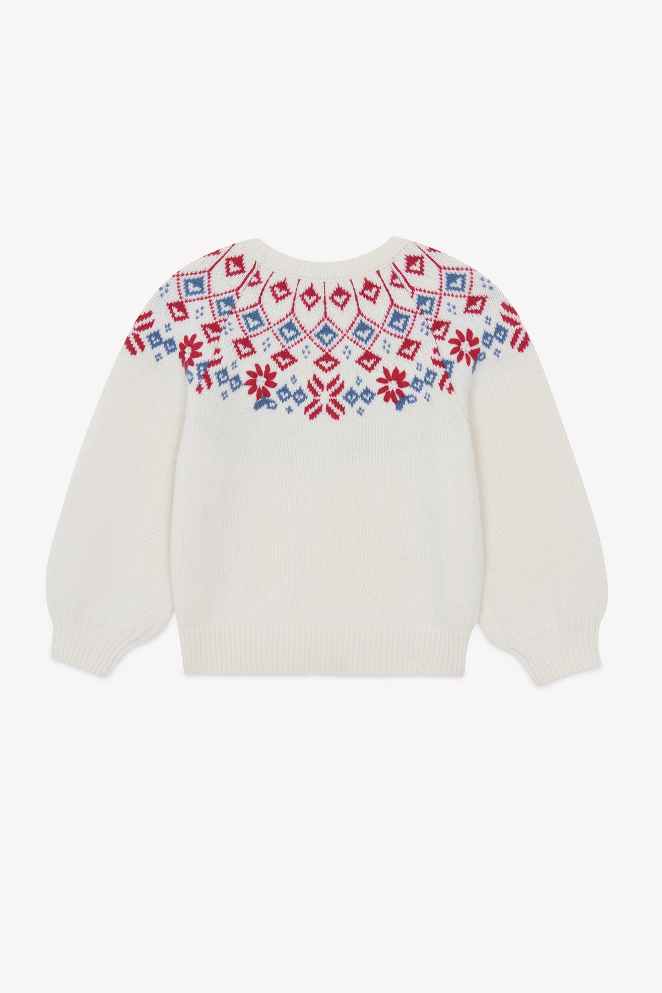 Maglia - Madreperla  Lana Maglia jacquard