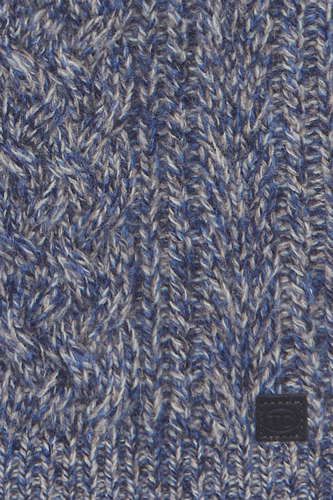 Cardigan - Indaco Colletto a scialle Maglia intrecciato