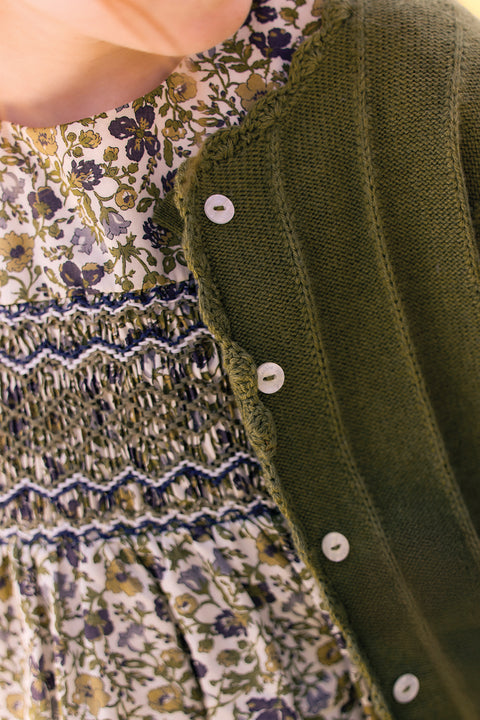 Cardigan - Oliva Lana Festone - Image principale