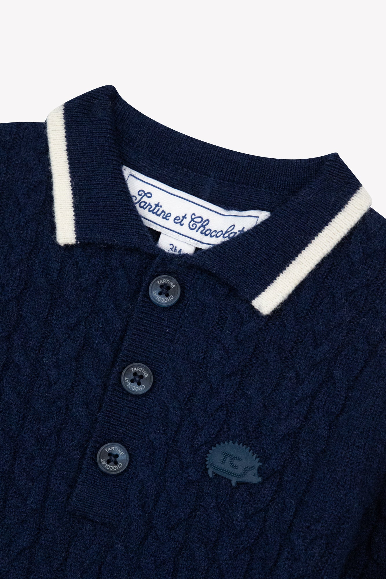 Maglia - Blu navy Lana Maglia contorto