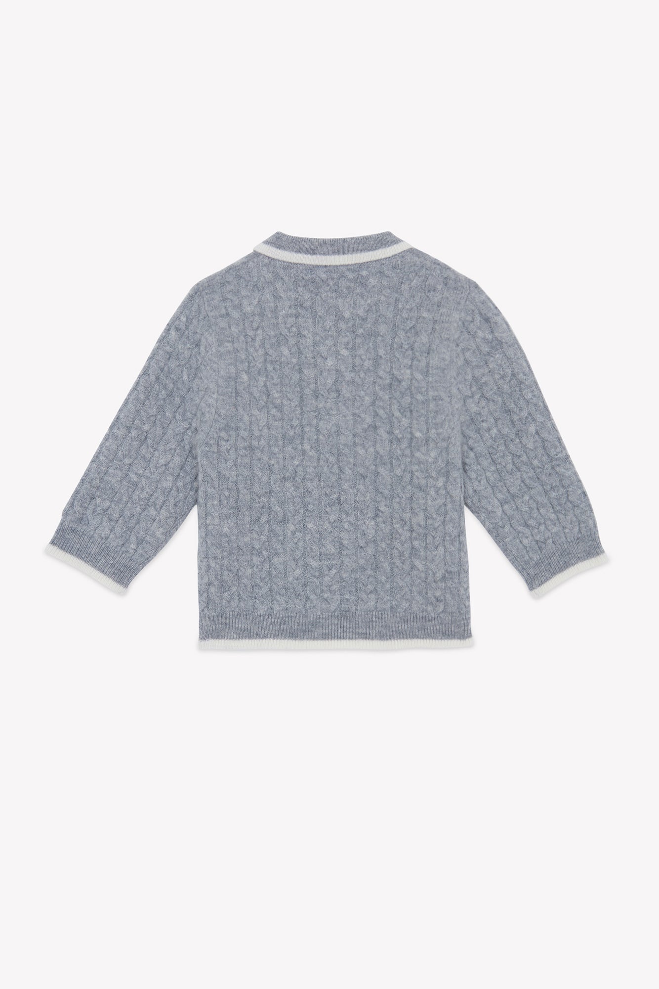 Maglia - Grigio erica Lana Maglia contorto