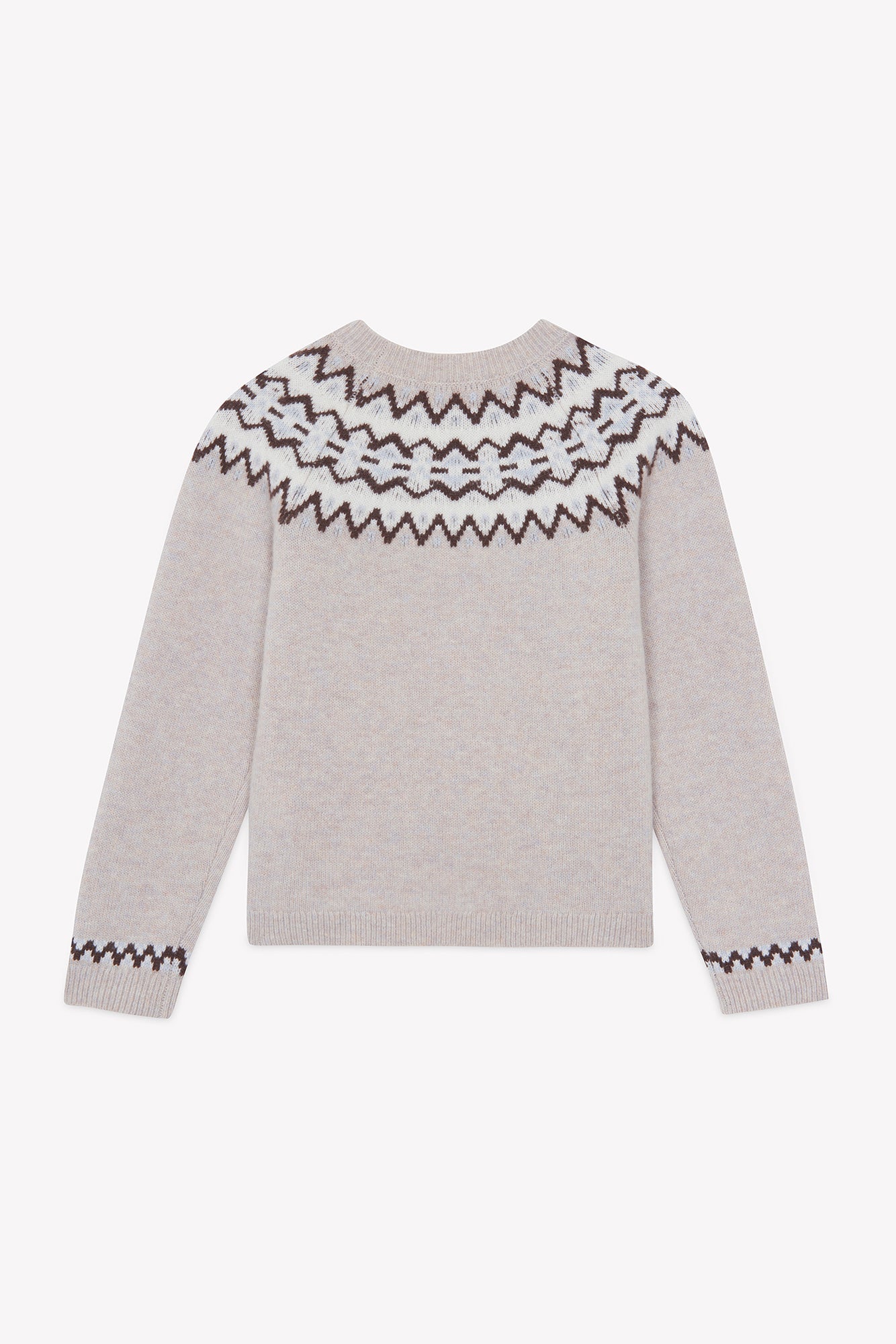 Maglia - Moka Lana Maglia jacquard