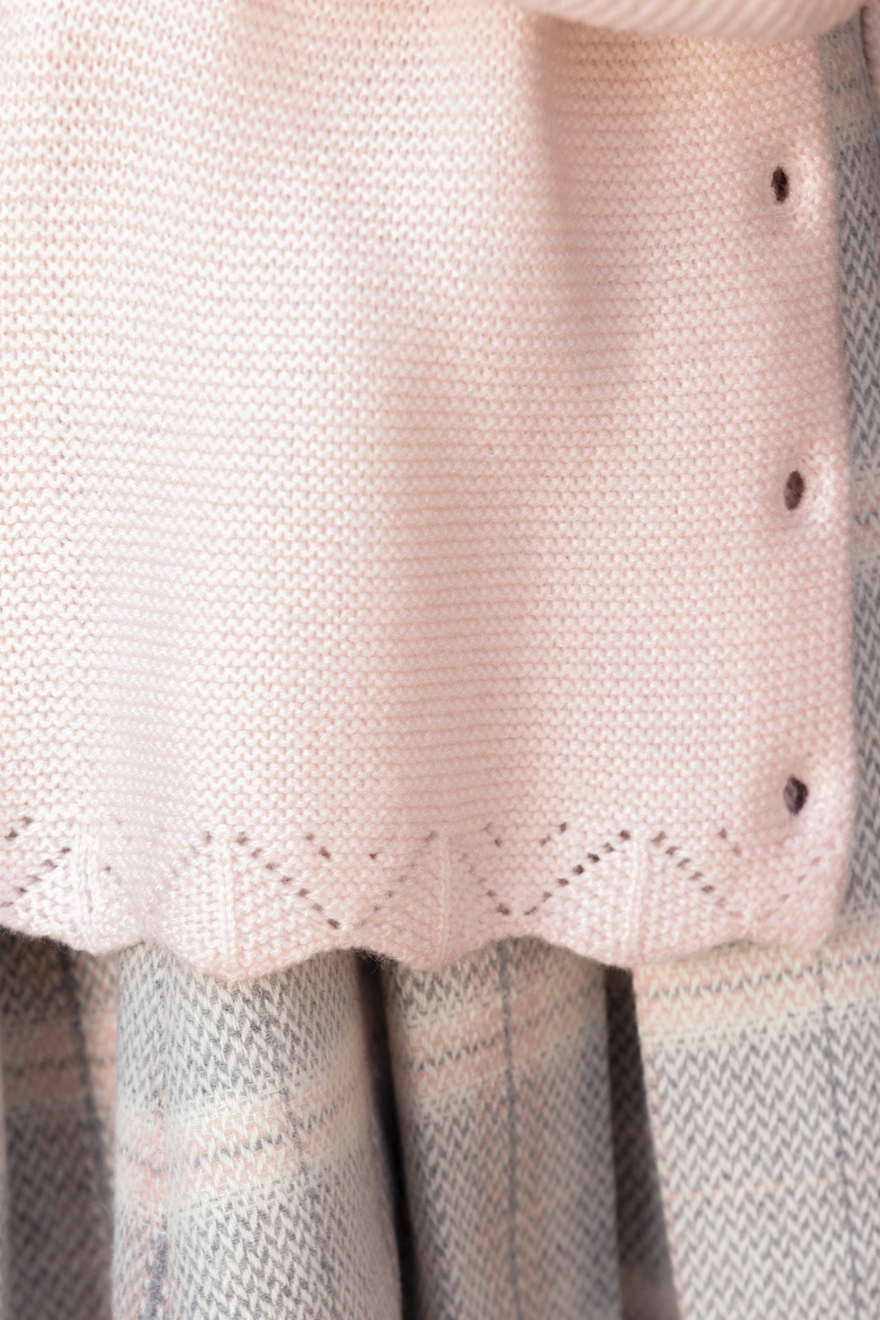Cardigan - Dew Wool Knitwear openwork