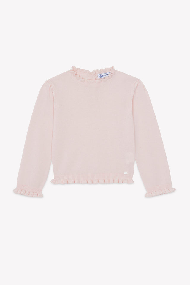 Maglia - Rugiada Lana Colletto Festone - Image principale