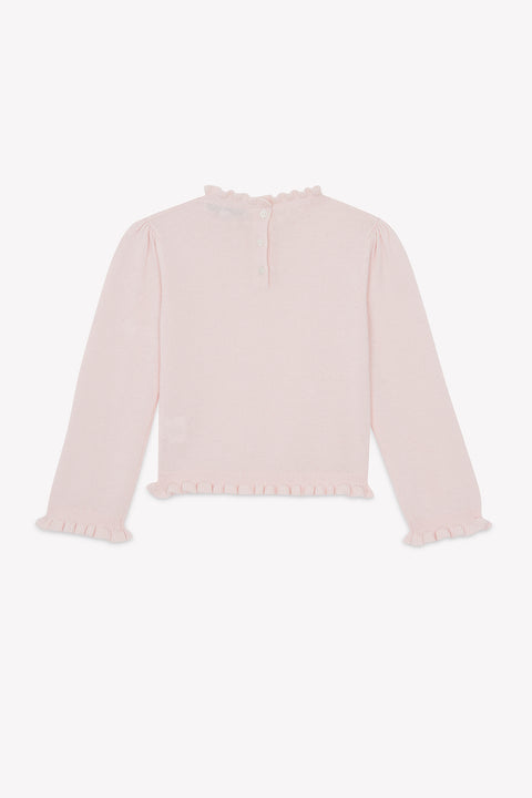 Maglia - Rugiada Lana Colletto Festone - Image principale