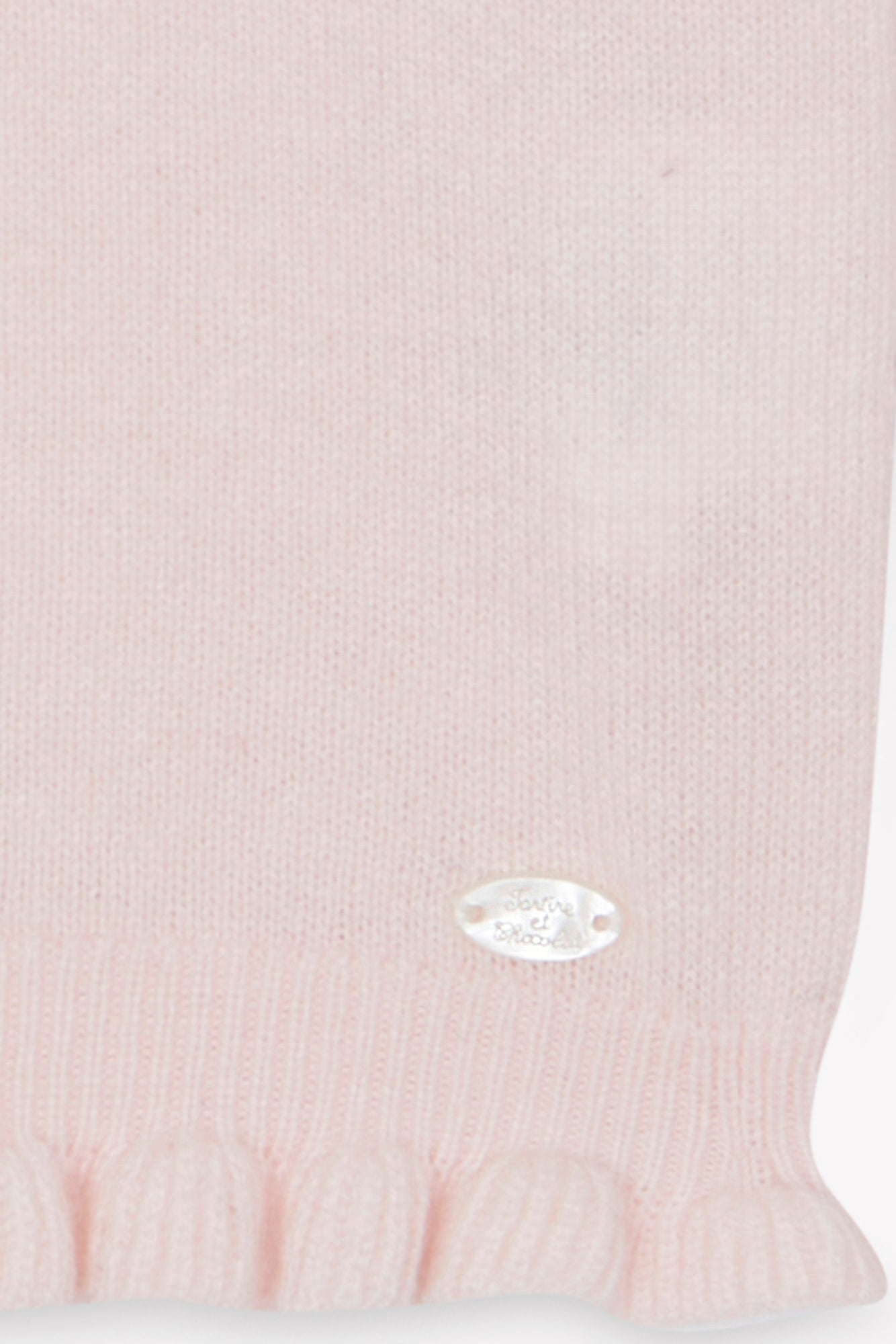 Pull - Rosée laine col festonné