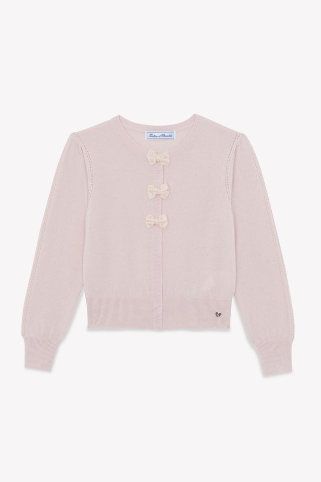 Cardigan - Rugiada Lana nodi - Image principale