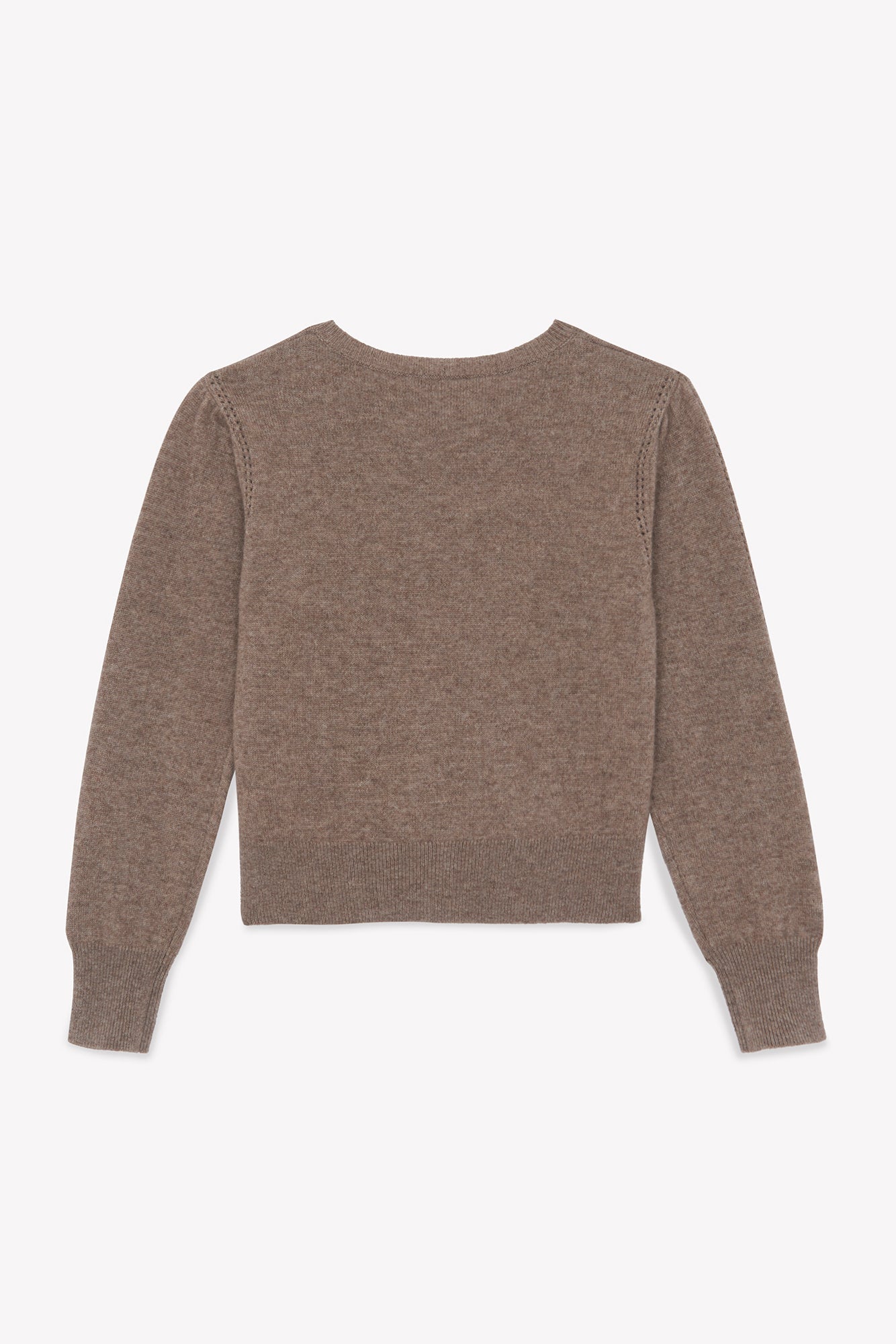 Cardigan - Beige medio Lana nodi