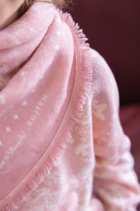 Small scarf - Blush pink Kujten x Tartine et Chocolat - Image principale