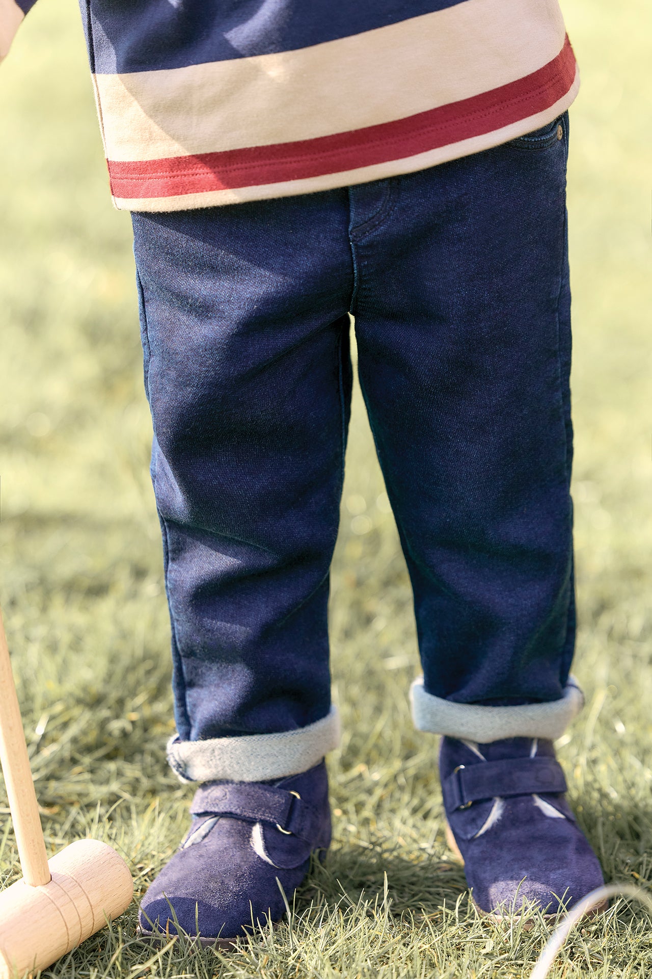 John - Navy cotton