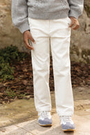 Trousers - Ecru Corduroy