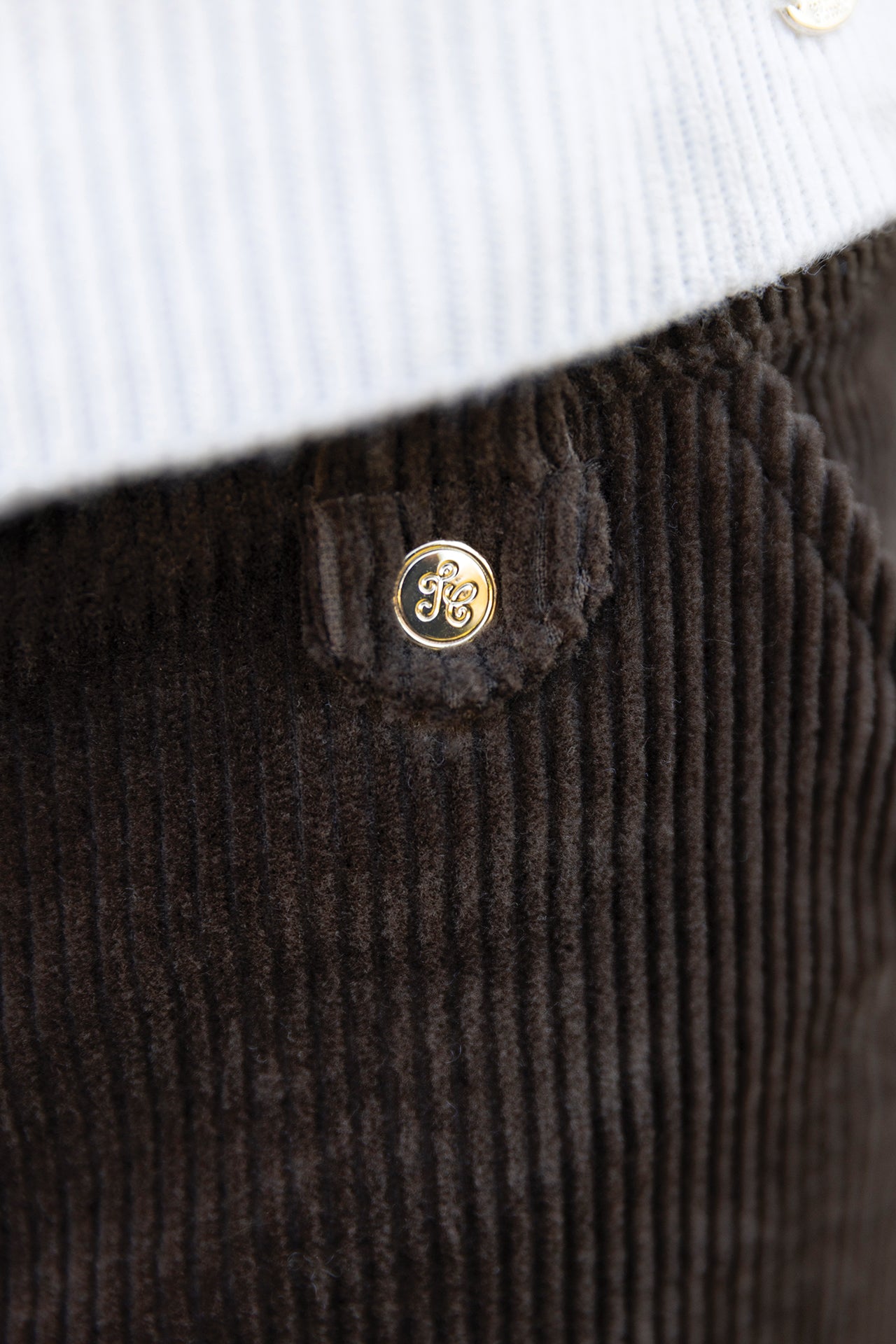 Trousers - Brown Corduroy
