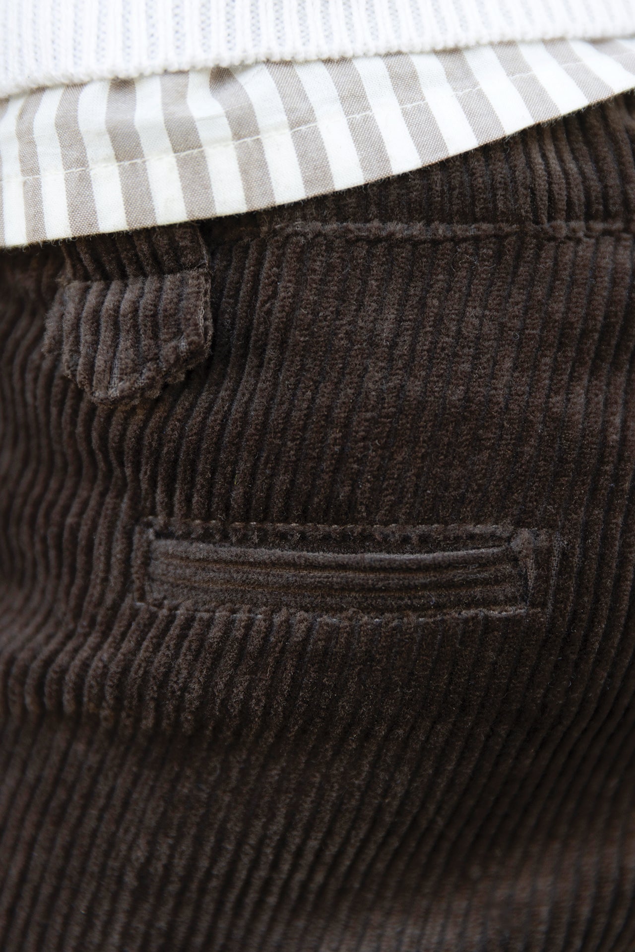 Trousers - Brown Corduroy