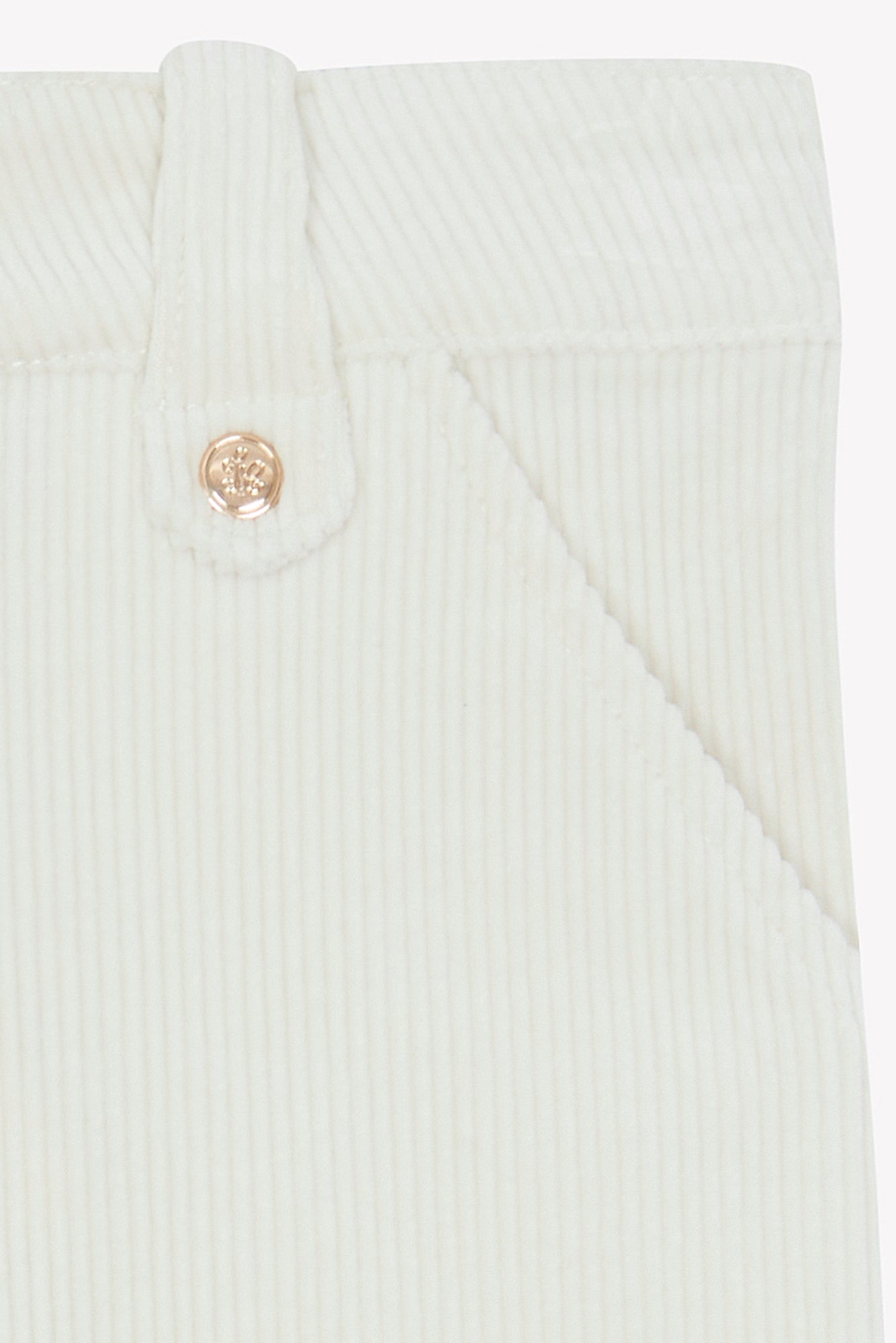 Trousers - Ecru Corduroy