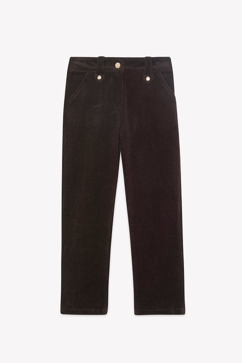Trousers - Brown Corduroy - Image principale