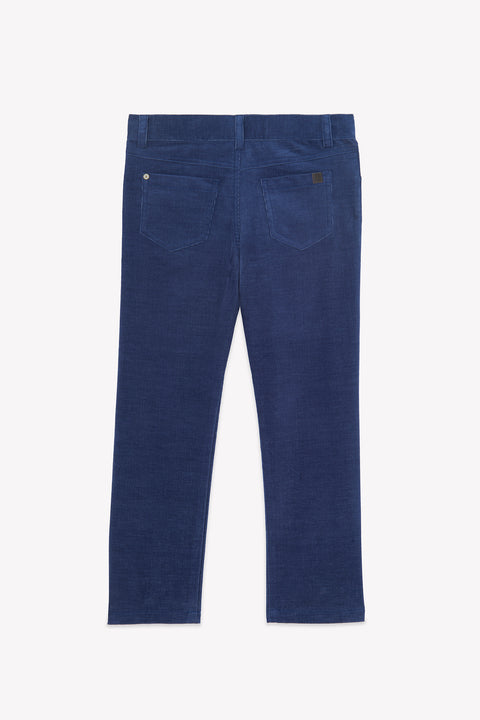 Trousers - Indigo cotton - Image principale