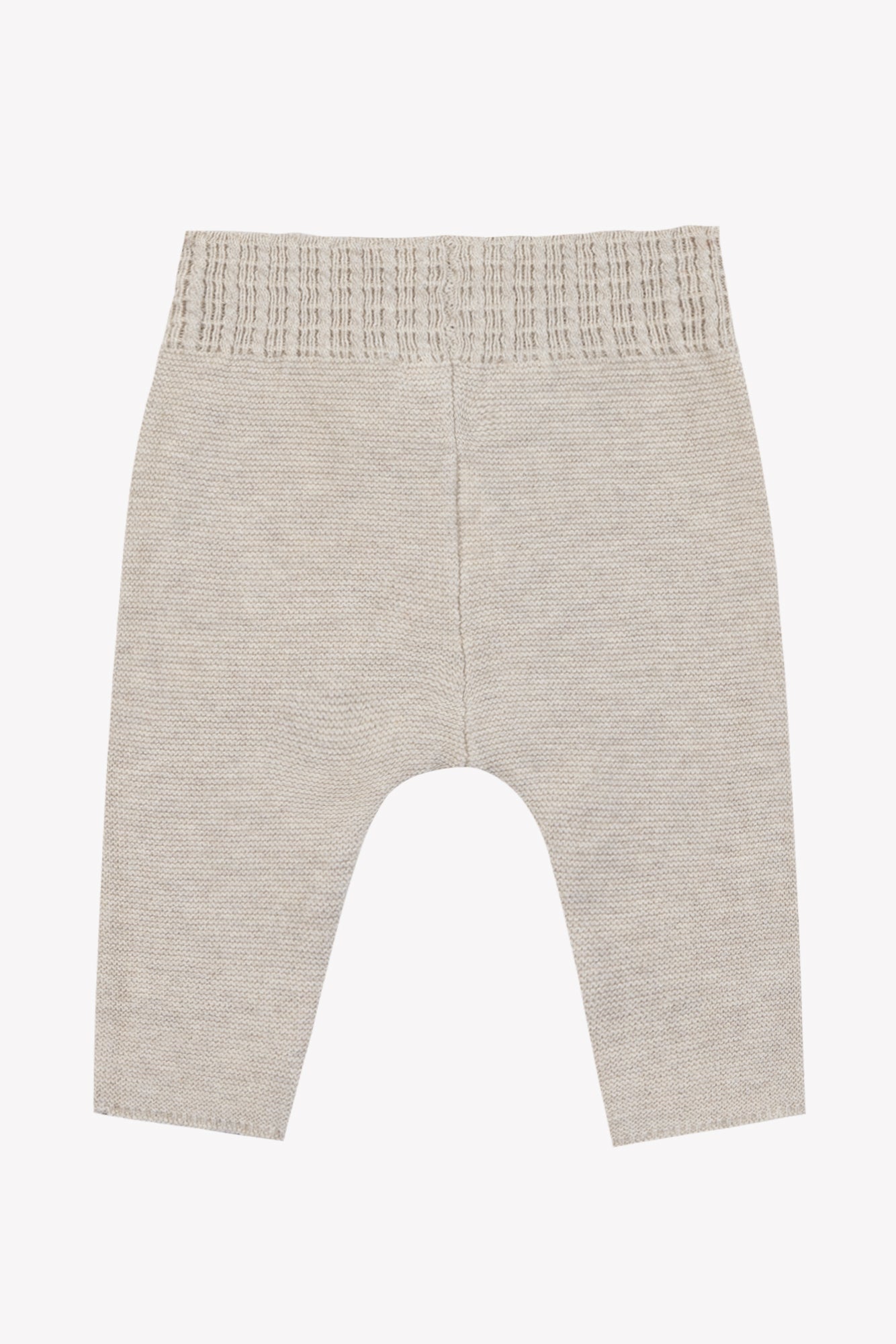 Pantaloni - Beige maglia di cotone erica