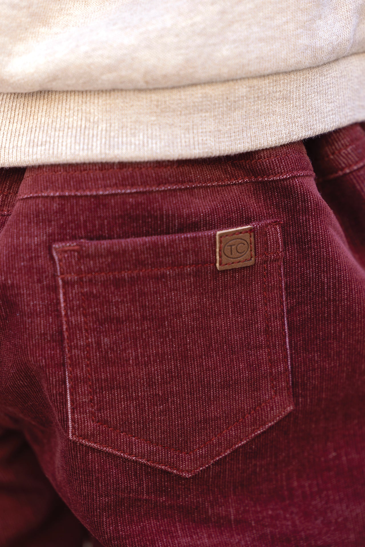 Trousers - Bordeaux Corduroy