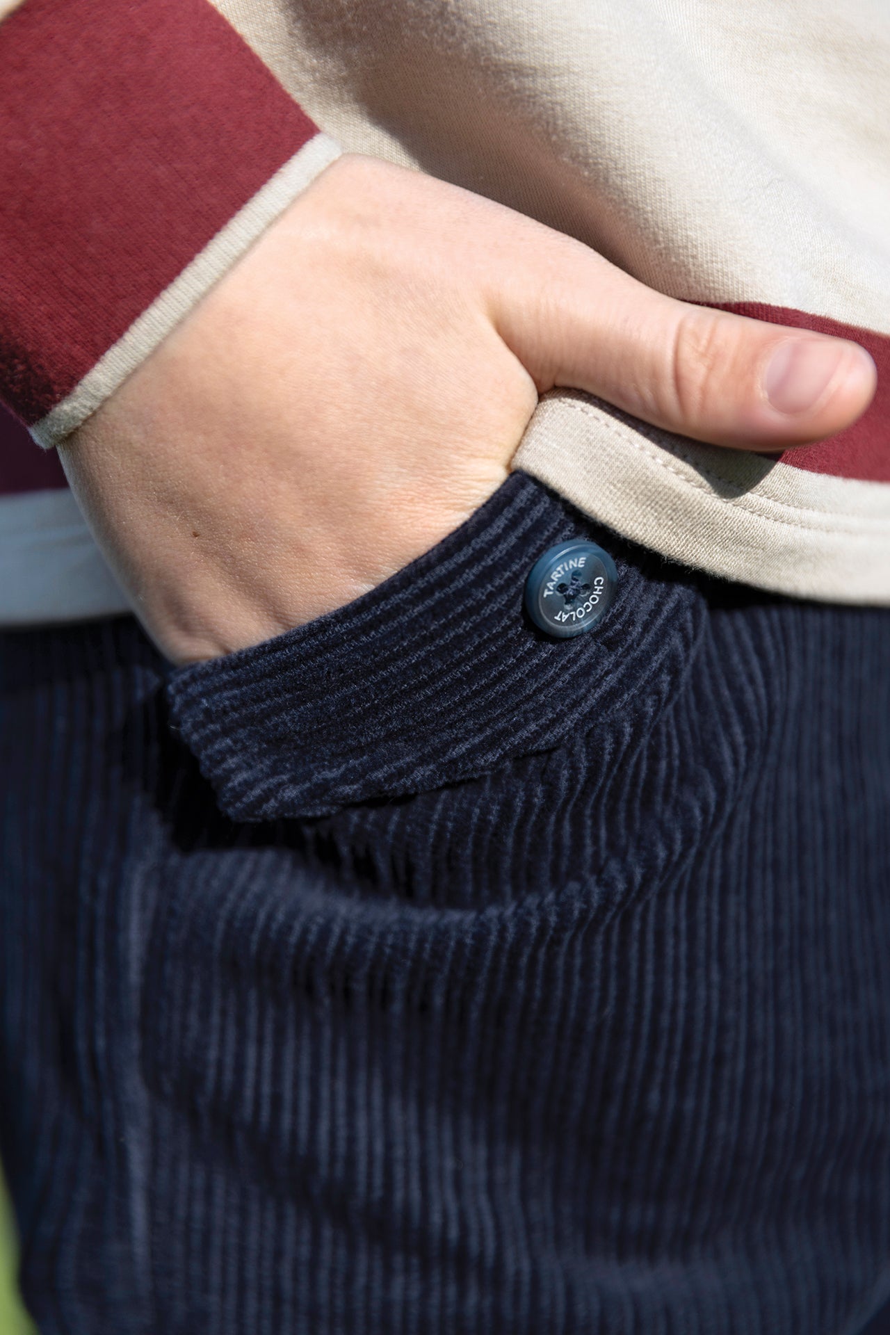 Pantalon - Azul marino Pana