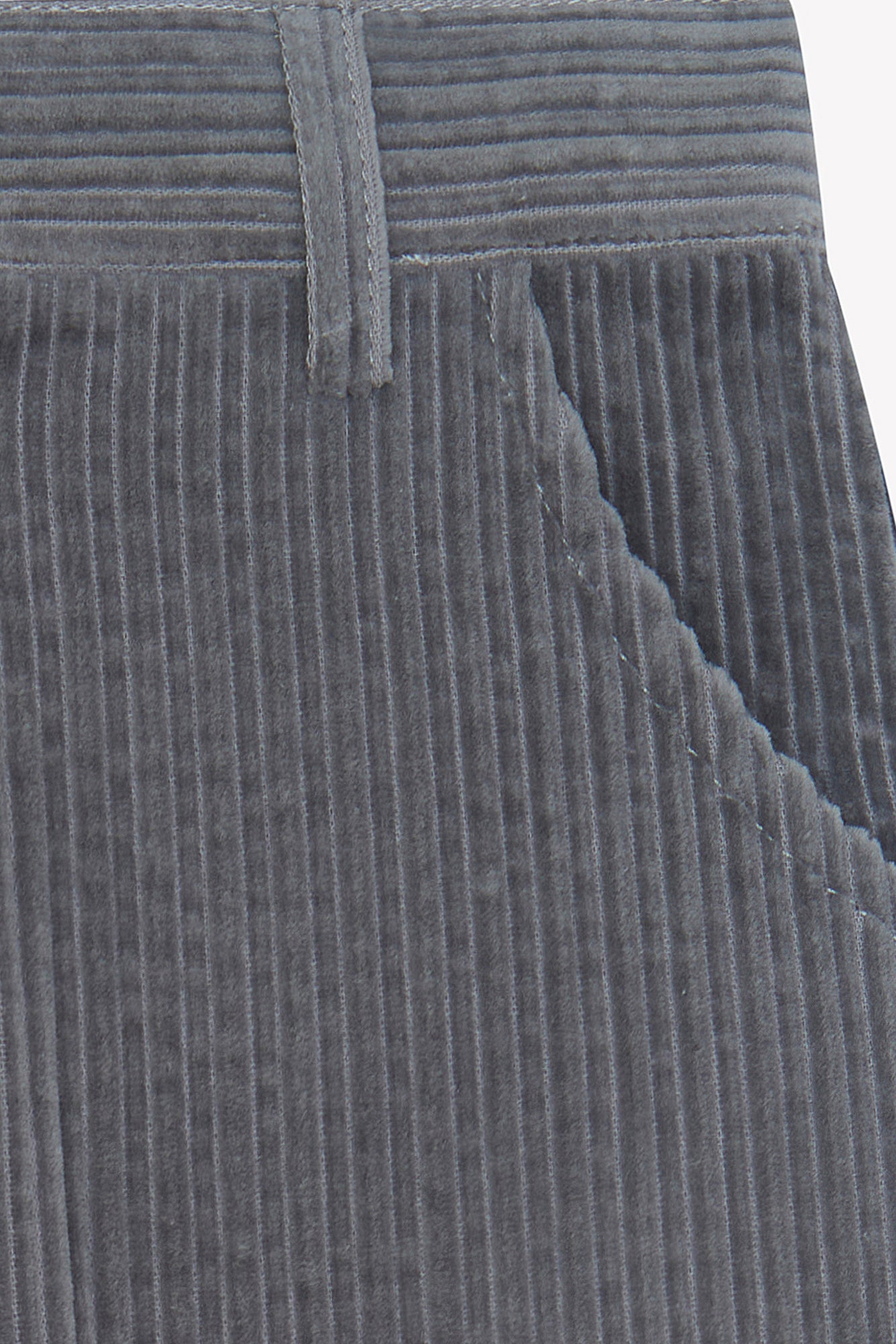 Trousers - Grey Corduroy