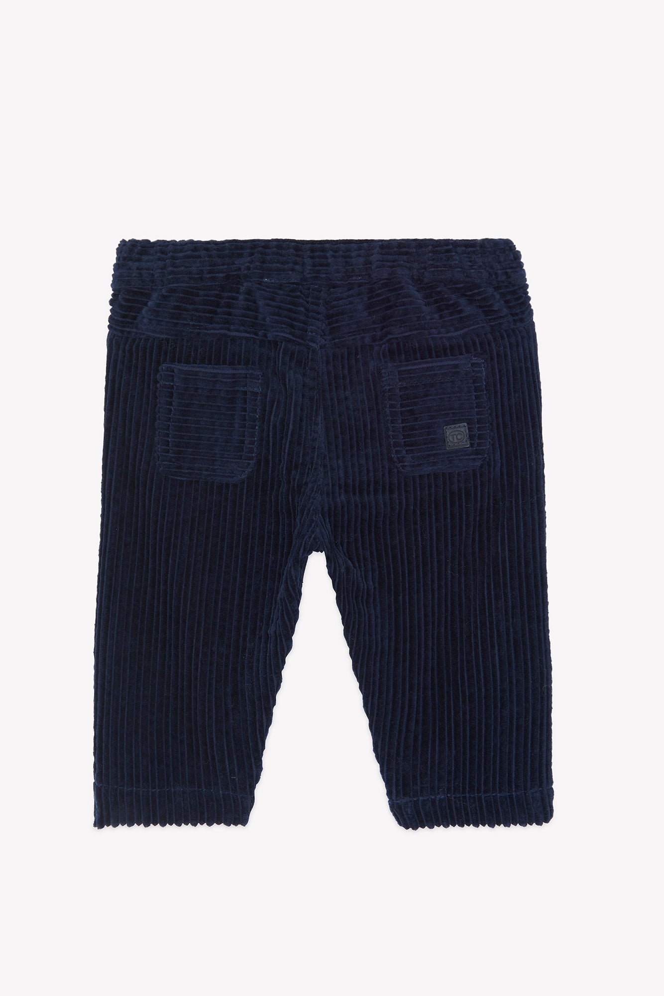 Trousers - Navy cotton Corduroy