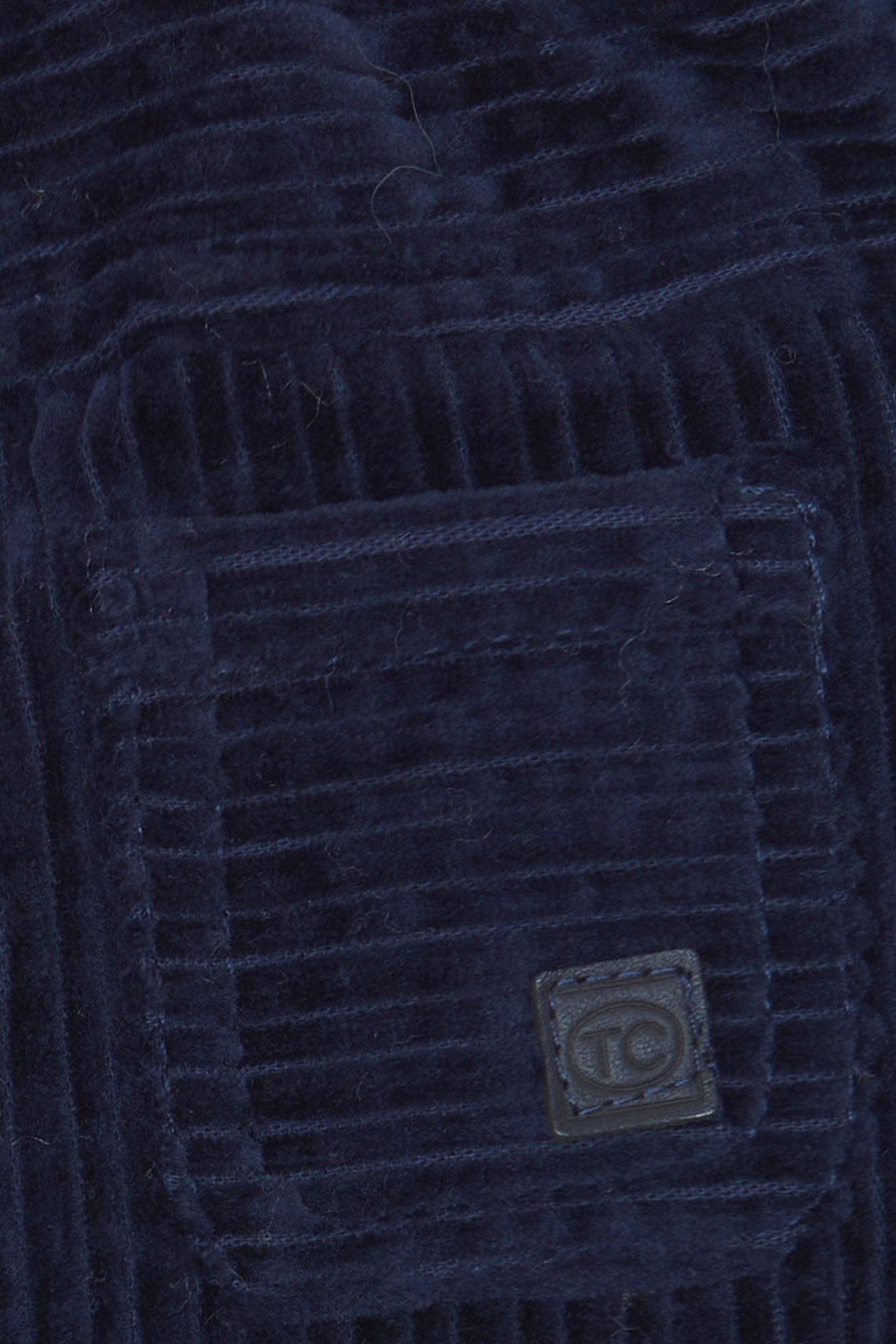 Trousers - Navy cotton Corduroy
