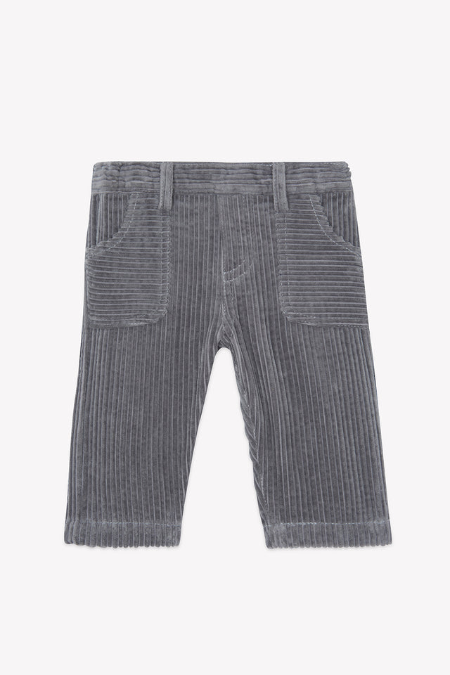 Trousers - Grey heather Corduroy - Image principale