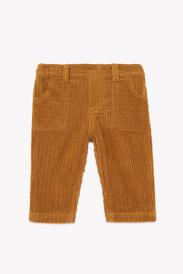 Trousers - Yellow mustard Corduroy - Image principale