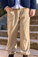 Pantalon - Sable coton élastique
