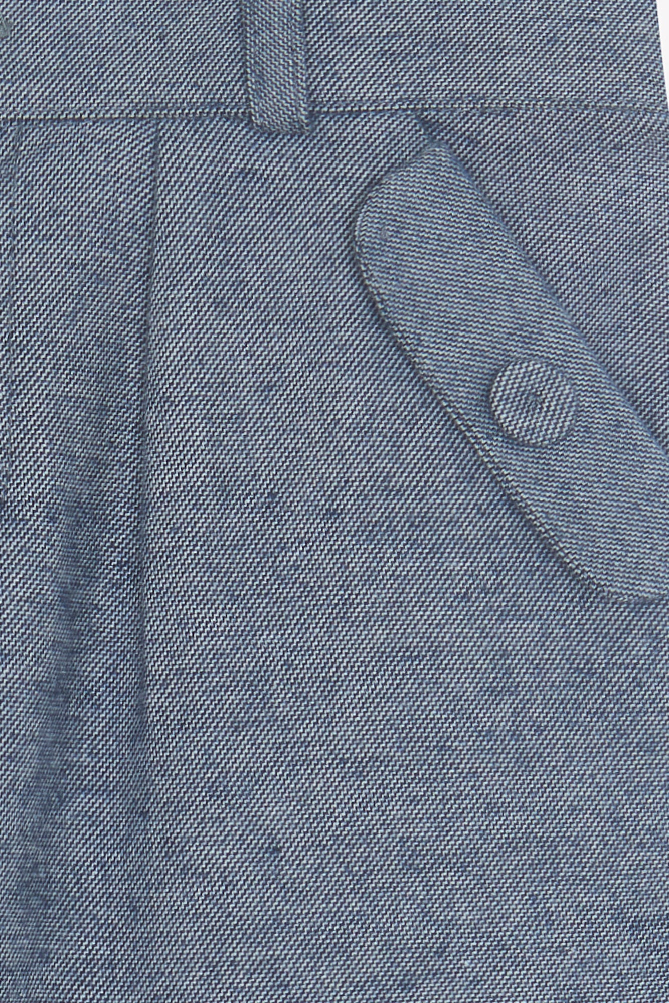 Pantalon - Azul marino algodon Plisado