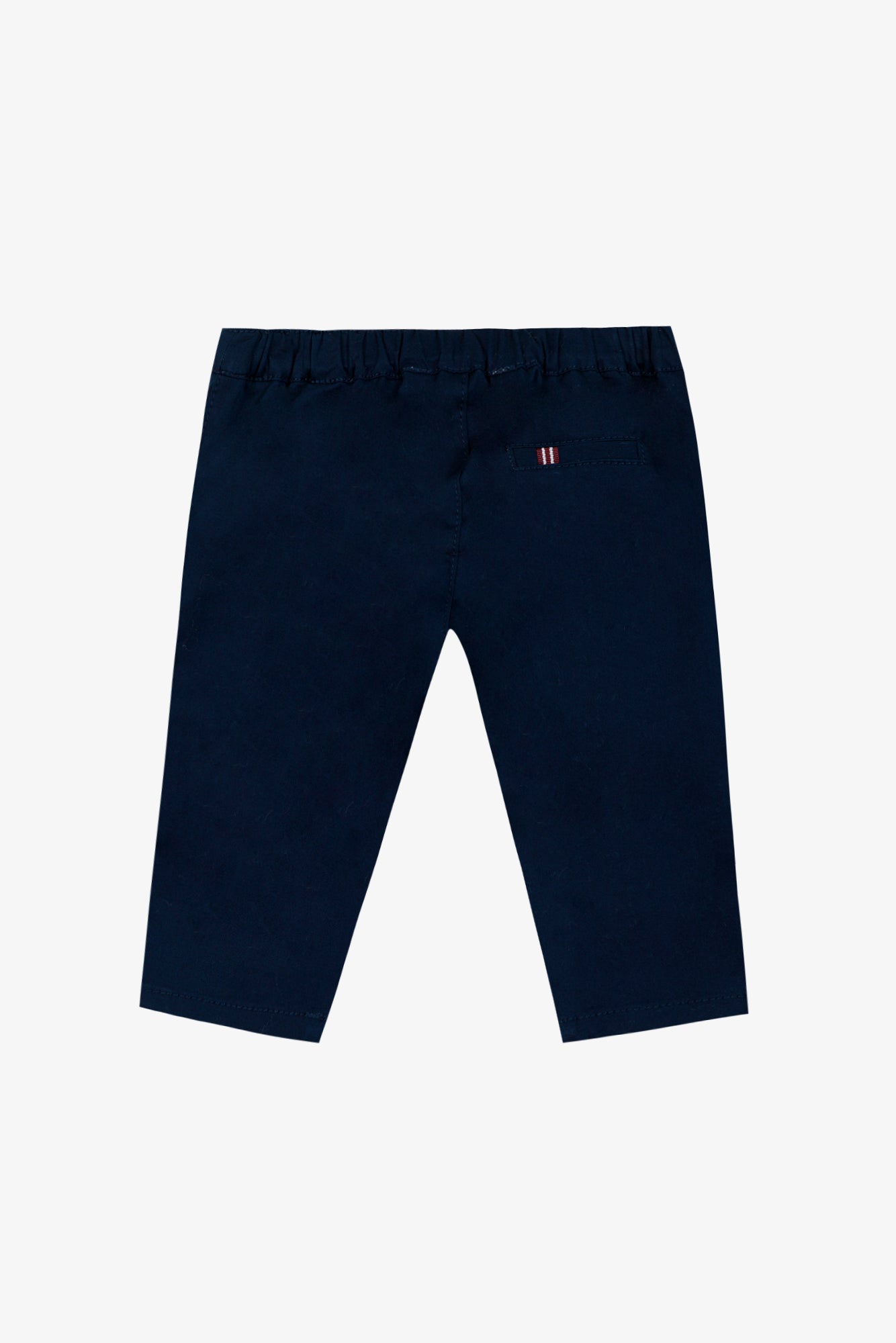 Trousers - Navy cotton Trim