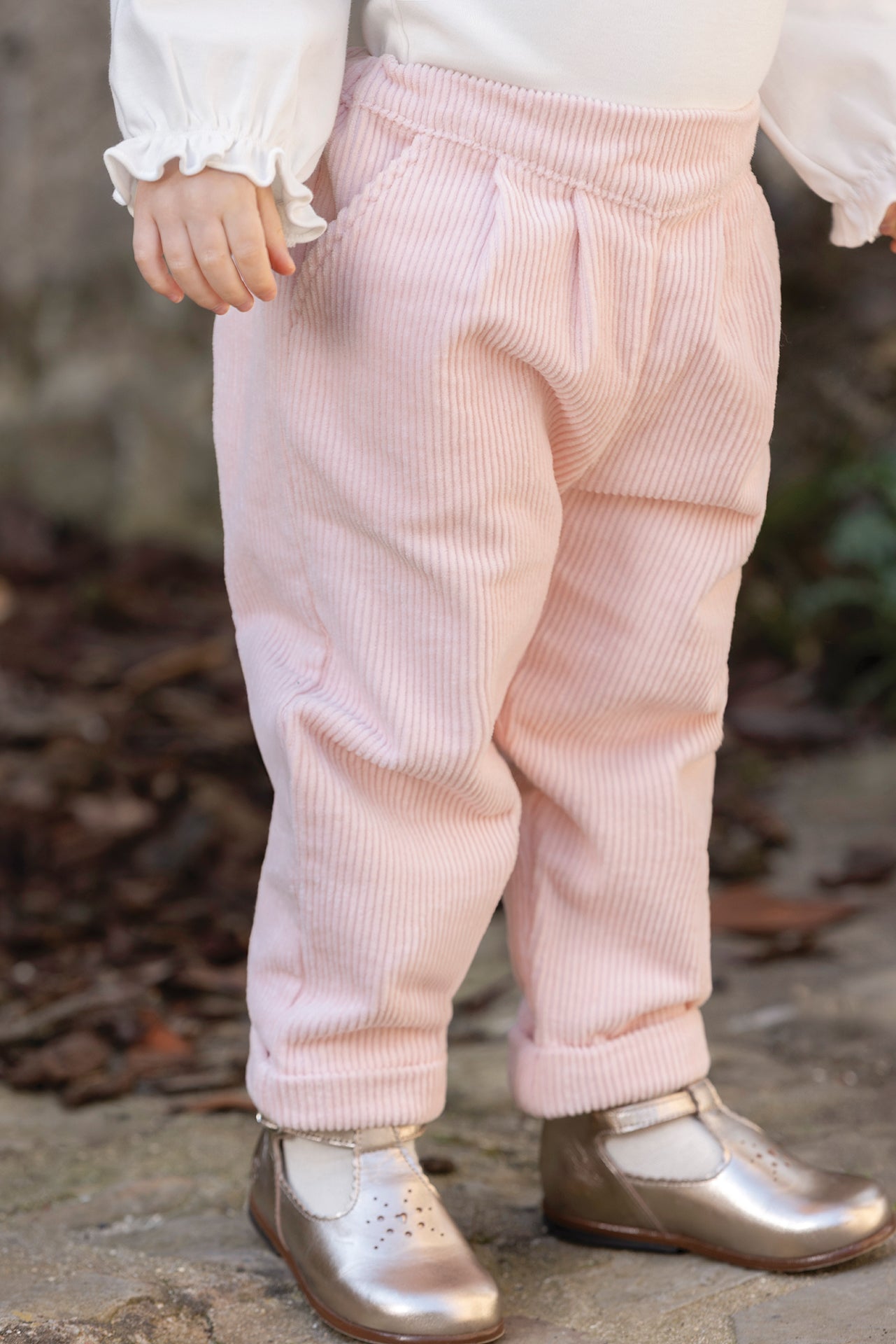 Trousers - Dew Velvet Pleats