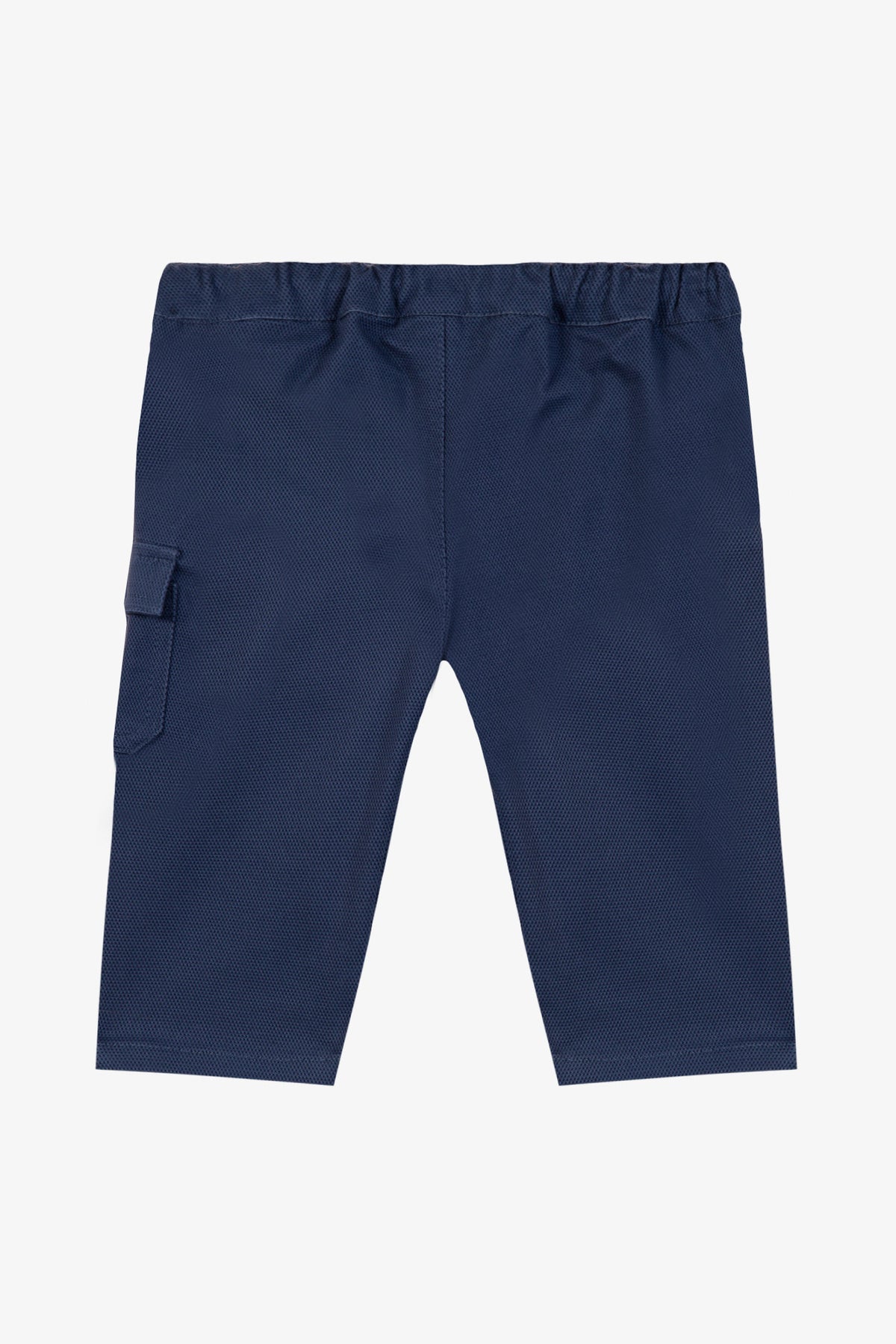 Pantaloni - Piquet di cotone indaco