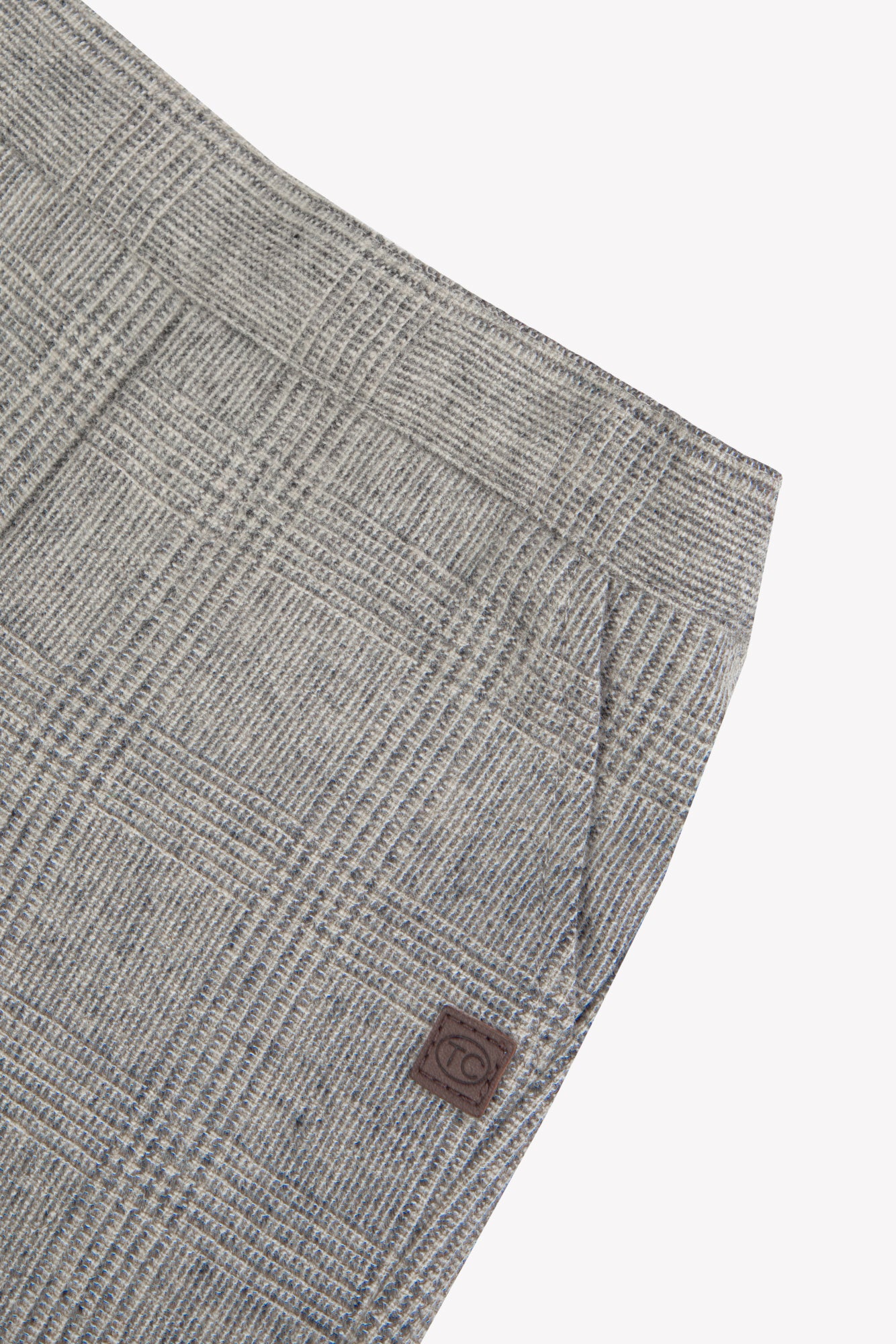 Pantalon - Gris brezo Lana Cuadros