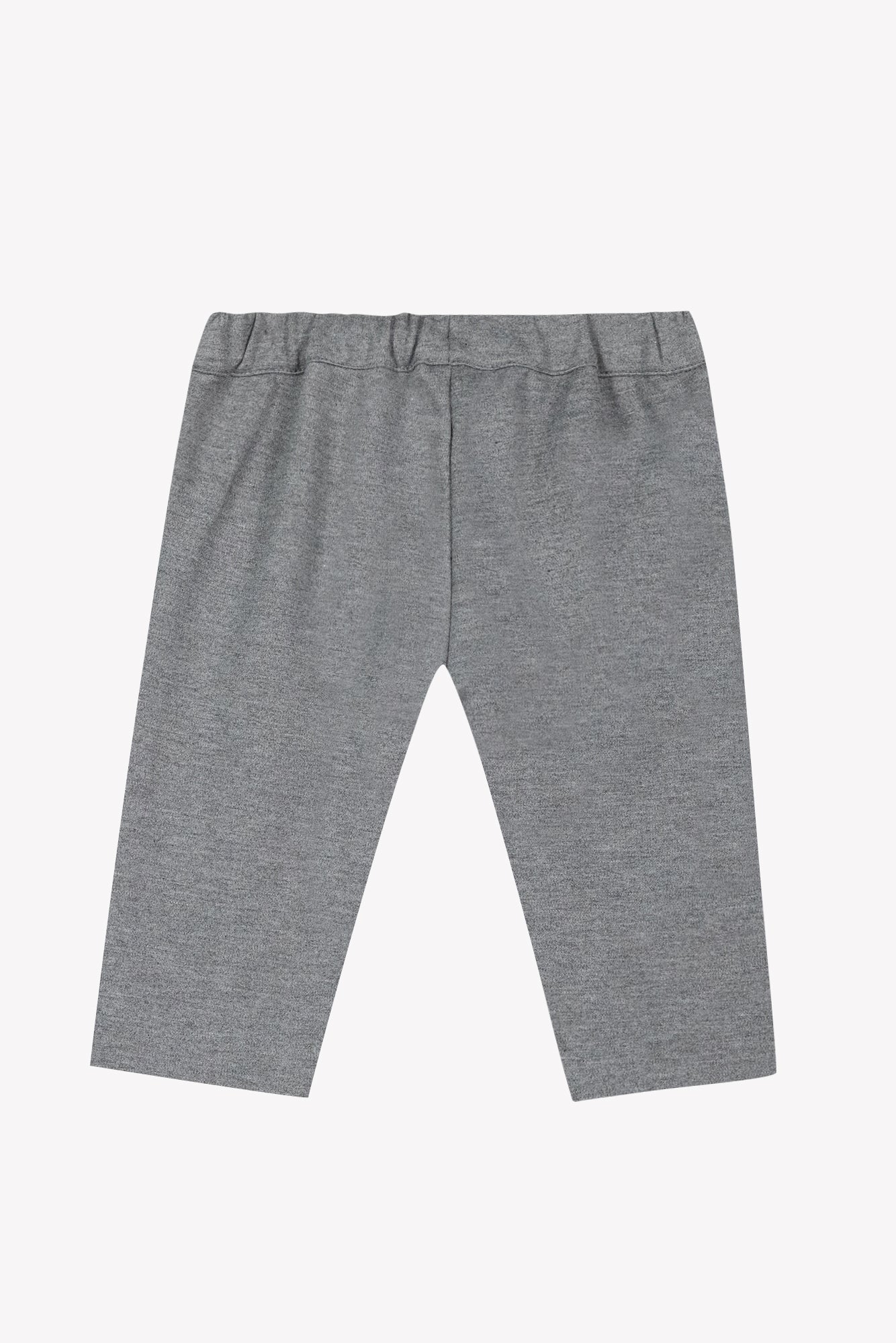 Pantalon - Gris moyen poches festonnées