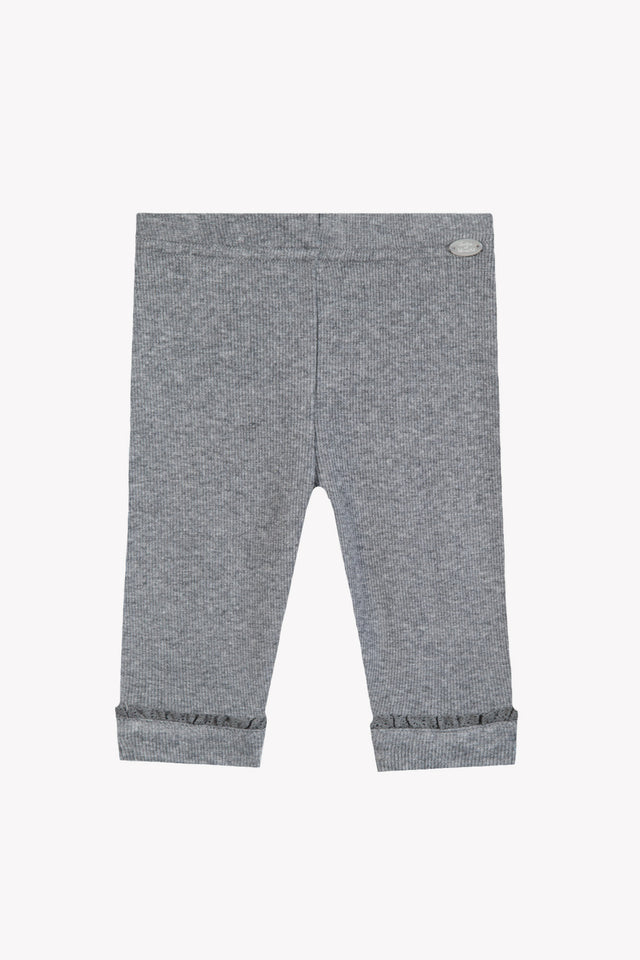 Leggings- Grau Baumwollheide - Image principale