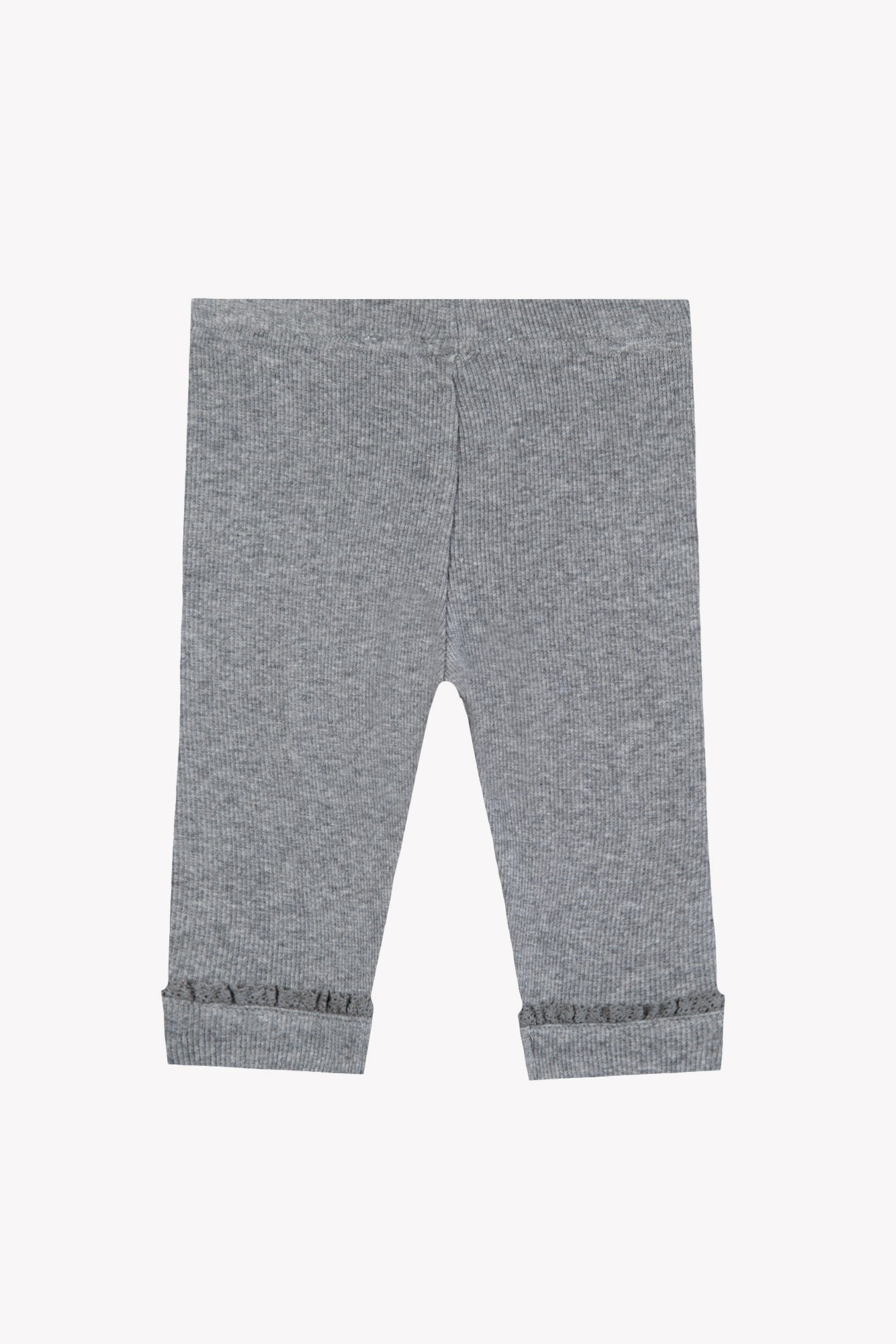 Leggings- Grau Baumwollheide