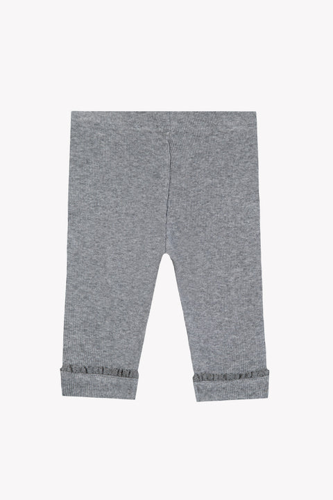 Leggings- Grau Baumwollheide - Image principale